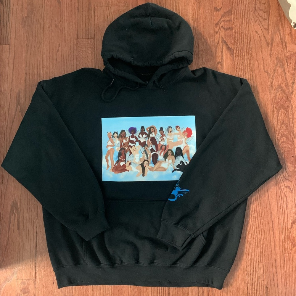 Boys Lie Blue Heaven Sighs Hoodie